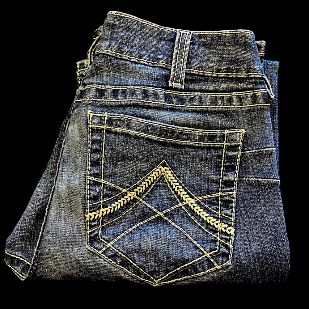 Ariat Real Denim Mid Rise Boot Cut Jeans size: 31R